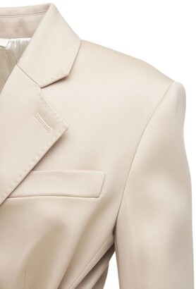 Peter Do Tailored Wool Blazer W/ Chest Pocket