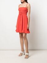 Thumbnail for your product : Cynthia Rowley Smocked Spaghetti Shoulder Dress