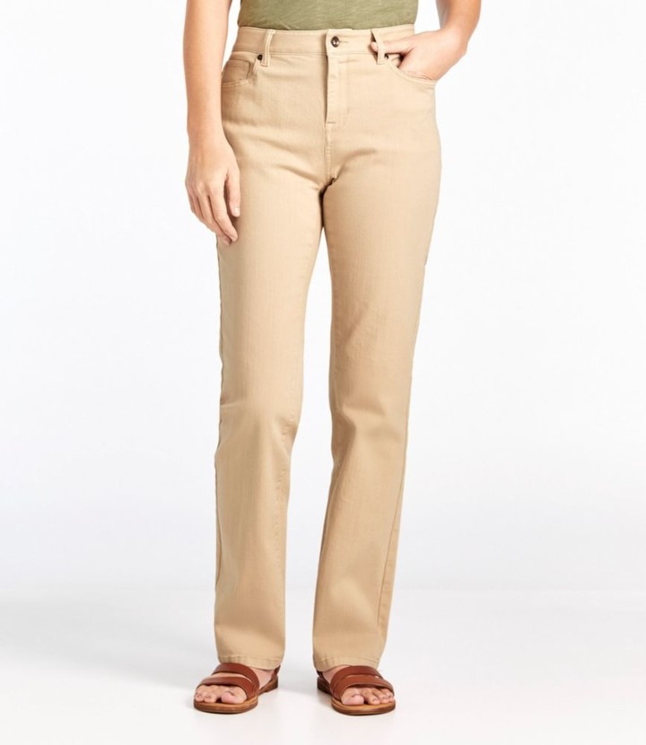 ll bean true shape jeans