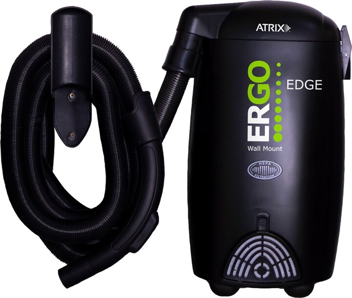 Atrix Ergo Edge Wall Mounted Utility Vacuum, Black