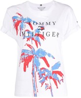 Thumbnail for your product : Tommy Hilfiger logo-print T-shirt