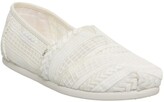 Thumbnail for your product : Toms Alpargata Slip Ons Natural Arrow Embroid