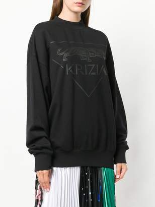 Krizia round neck sweatshirt