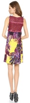 Thumbnail for your product : Jean Paul Gaultier Printed Raffia Dress