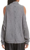 Thumbnail for your product : Robert Rodriguez Women's Cold Shoulder Merino Wool Sweater