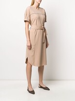 Thumbnail for your product : Brunello Cucinelli belted T-shirt dress