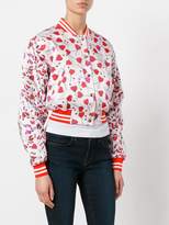 Thumbnail for your product : Diesel heart print bomber jacket