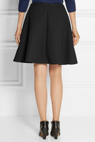 Thumbnail for your product : Neil Barrett Neoprene-bonded crepe skirt