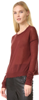 Thumbnail for your product : Helmut Lang Frayed Cashmere Sweater