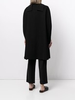 Thumbnail for your product : Jil Sander Scarf Detail Cape Coat