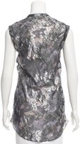 Thumbnail for your product : Isabel Marant Sheer Metallic Top