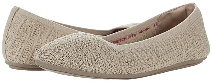 Skechers Beige Women's Flats | Shop the world's largest collection of  fashion | ShopStyle
