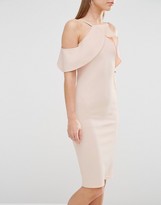 Thumbnail for your product : Oh My Love Cross Over Frill Midi Cami Dress