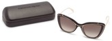 Thumbnail for your product : Alexander McQueen Contoured-frame Cat-eye Acetate Sunglasses - Black Grey