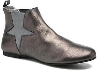 Ippon Vintage Women's Easy Fun Ankle Boots in Silver