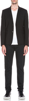 Thumbnail for your product : Kris Van Assche Short Suit Poly-Blend Jacket in Black