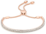 Thumbnail for your product : Monica Vinader Fiji Pave Bar Petite Bracelet - Diamond