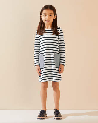Jigsaw Breton Stripe Pocket Dress