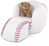 Thumbnail for your product : Gift Mark Baseball Kids Novelty Chair and Ottoman
