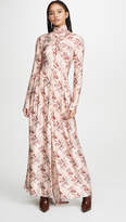 Thumbnail for your product : Paco Rabanne Long Sleeve Maxi Dress