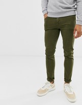 Thumbnail for your product : ASOS DESIGN skinny jeans in khaki