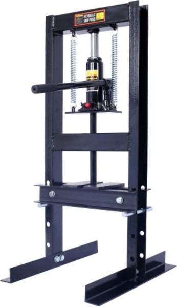 Fulvari 6-TonneH-FrameGaragePresswithAdjustableTableBuilt-inPressureReliefDevice2MovableStampingPlates