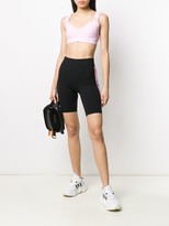 Thumbnail for your product : NO KA 'OI Glitter Side Stripe Cycling Shorts