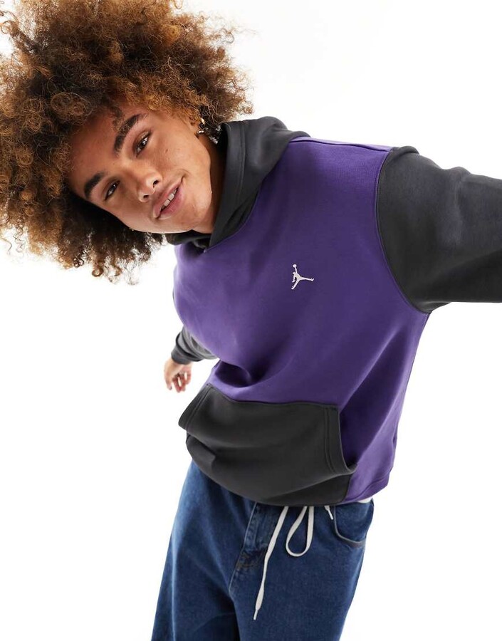 mens purple jordan hoodie