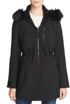 Thumbnail for your product : Calvin Klein Faux Fur-Trim Jacket