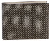Thumbnail for your product : Ferragamo dark brown logo leather bi-fold wallet