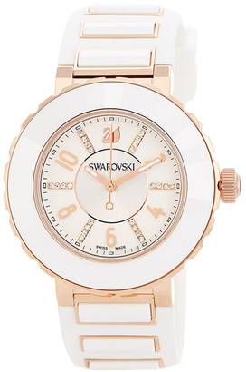 Swarovski Women's New Octea Silicone Strap Watch