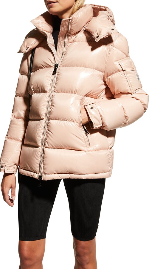 moncler hot pink jacket