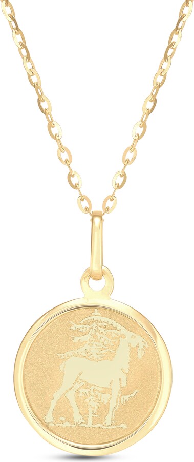 Frankie & Zoe Capricorn Pendant Necklace