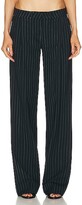 Low Rise Loose Tailored Trousers in N 