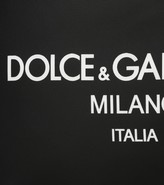 Thumbnail for your product : Dolce & Gabbana Children Logo nylon backpack