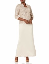 Thumbnail for your product : Alex Evenings Women's Long Column Mock Jacket Dress
