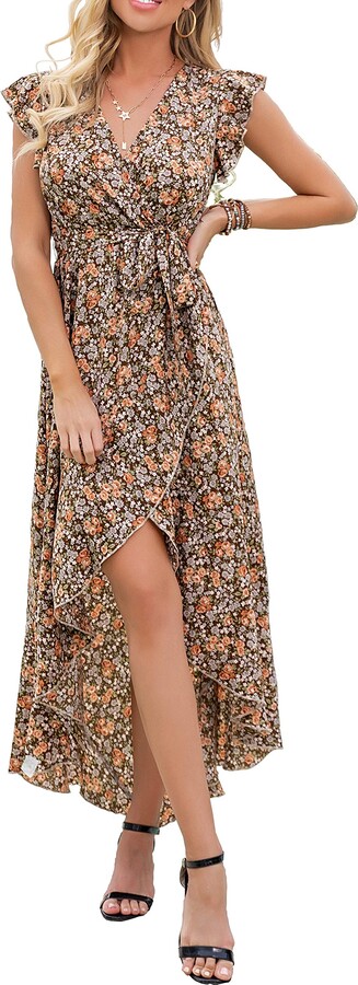 summer long flowy dresses