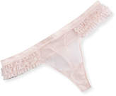 Thumbnail for your product : Chantal Thomass Flagrant Delice Ruffled Thong