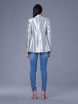 Thumbnail for your product : Diane von Furstenberg Long Sleeve Metallic Blazer