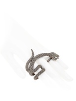 Thumbnail for your product : Elise Dray Diamond Studded Anaconda Ring
