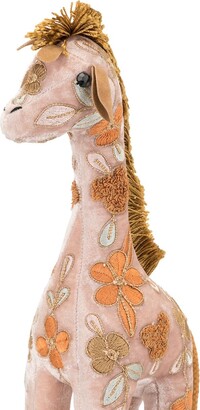 Anke Drechsel Embroidered Giraffe Soft Toy