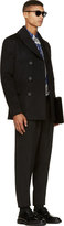Thumbnail for your product : Burberry Black Wool Classic Peacoat