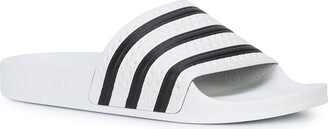 adidas Adilette "White" slides