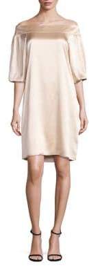 Tibi Silk Off-The-Shoulder Dress