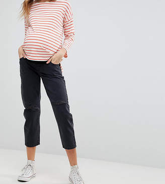 Asos design barrel jeans in washed black Clearance