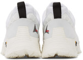 Thumbnail for your product : ROA White Oblique Sneakers