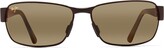 Thumbnail for your product : Maui Jim Black Coral 65mm Polarized Oversize Rectangular Sunglasses