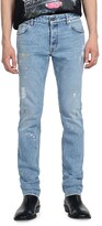 Thumbnail for your product : Just Cavalli Paint Splatter Low-Rise Jeans