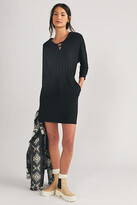 Thumbnail for your product : Bordeaux Hooded Mini Dress By in Black Size XS