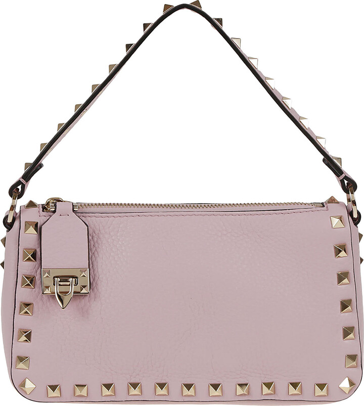 Valentino Garavani Rockstud Small leather shoulder bag - ShopStyle
